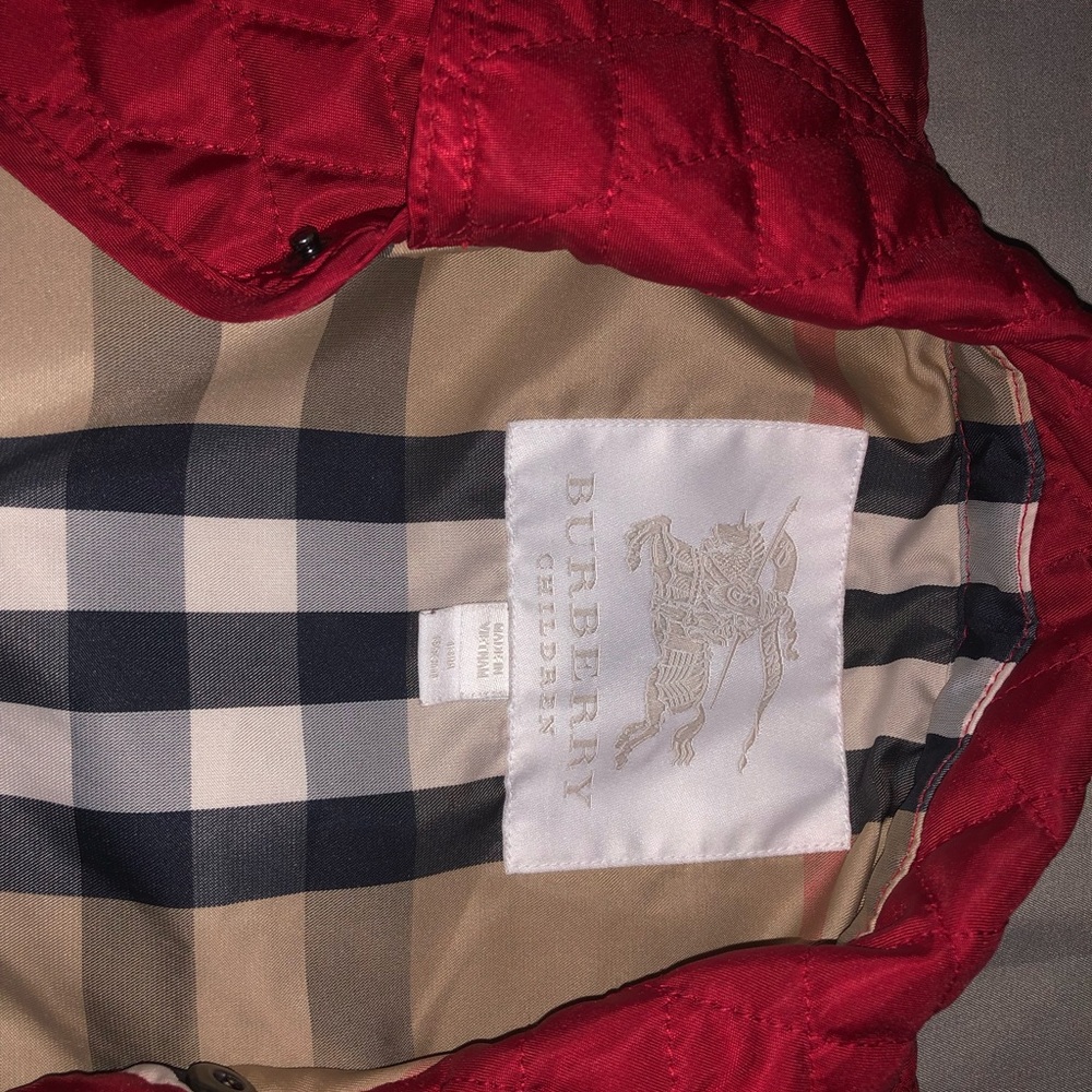 Toddler Burberry jacket. SOLD !!